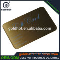 high quality custom metal ID card ,wholesale blank metal card